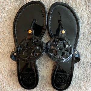 Tory Burch Miller Sandals Black - SIZE 7.5
